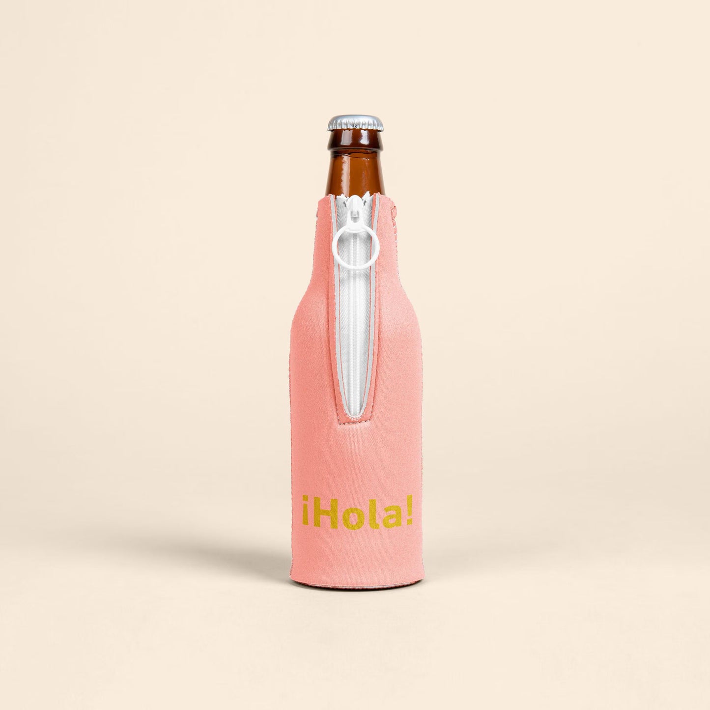 50 Minimum Neoprene Beer Bottle Coolie - One Color Screen Print