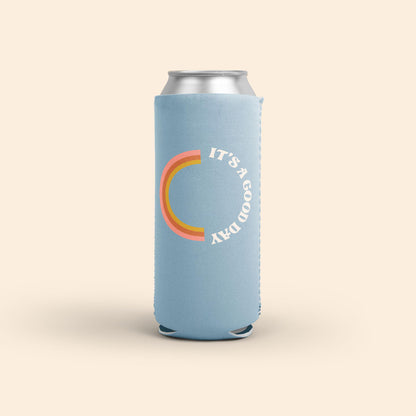 50 Minimum Collapsible Neoprene 24 oz Can Coolie - One Color Screen Print