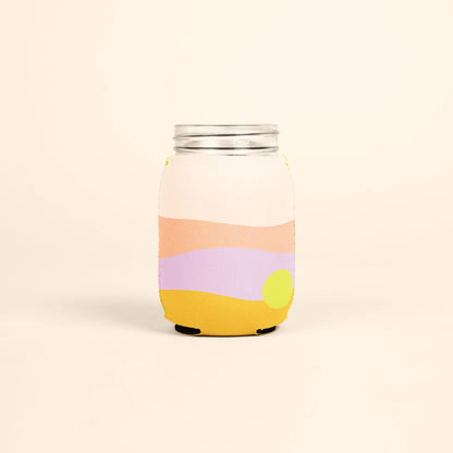 50 Minimum Collapsible Neoprene 16 oz Mason Jar Coolie - Full Dye Sublimation