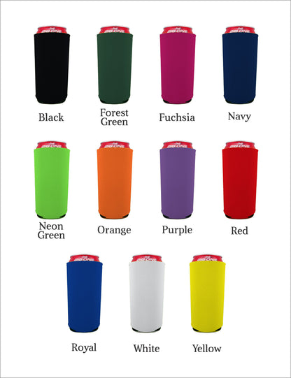 No Minimum Collapsible Neoprene 24/25 oz Can Coolie