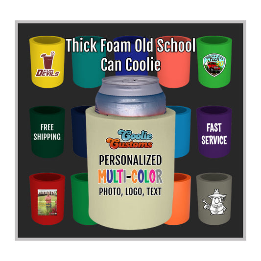 No Minimum Thick Foam Can Coolie