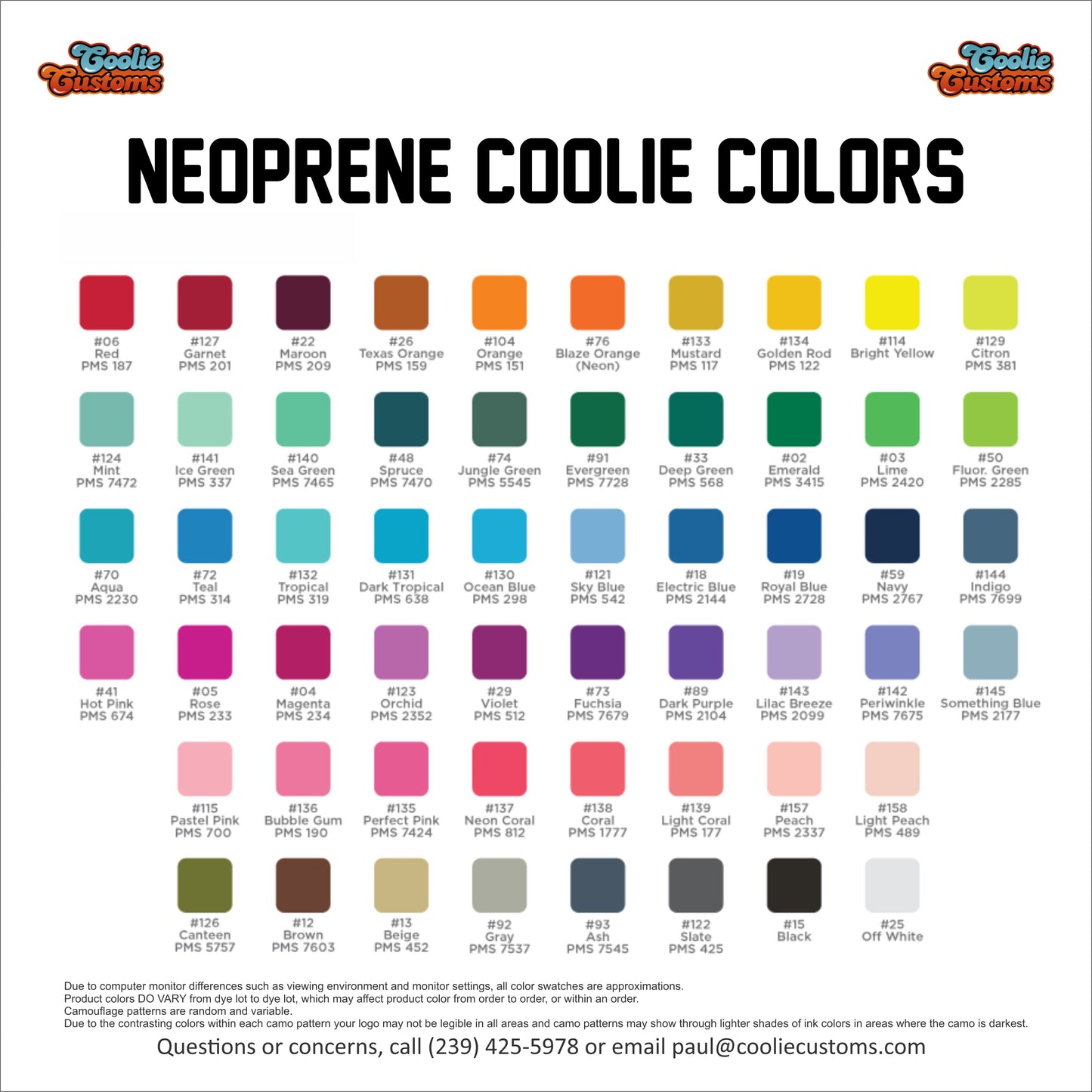 50 Minimum Collapsible Neoprene 16 oz Can Coolie - One Color Screen Print