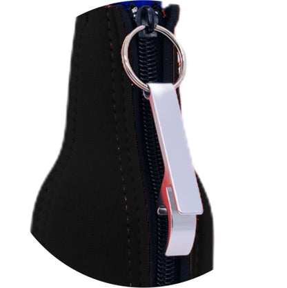 No Minimum Neoprene Zipper Bottle Coolie