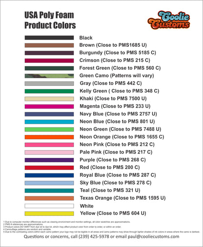 25 Minimum Collapsible Foam Boot Bottle Coolie - One Color Screen Print