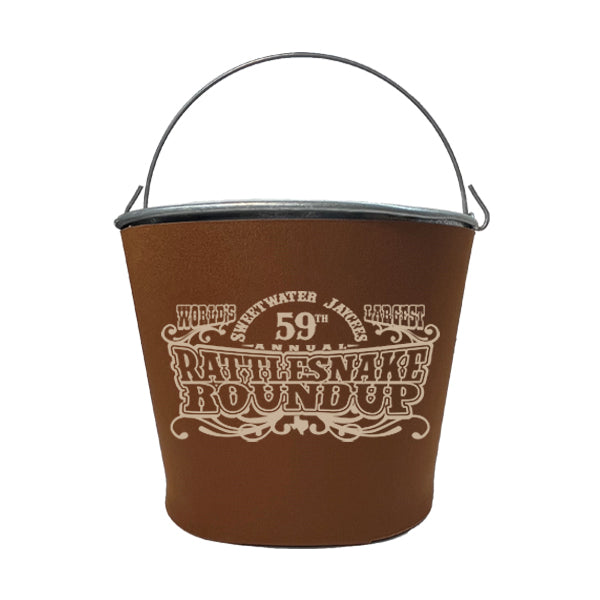 25 Minimum Collapsible Foam Galvanized Beer Bucket Insulator - One Color Screen Print