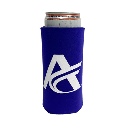 25 Minimum Collapsible Foam 12 oz Slim Can Coolie - One Color Screen Print