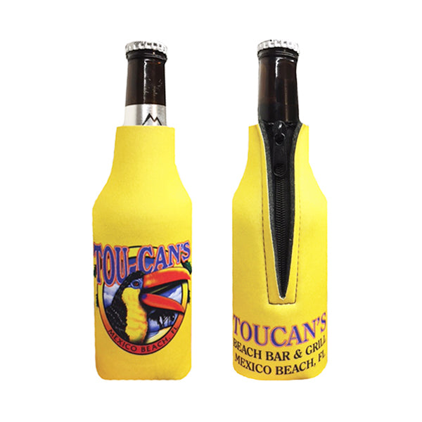 25 Minimum Collapsible Foam Beer Bottle Coolie - Full Dye Sublimation